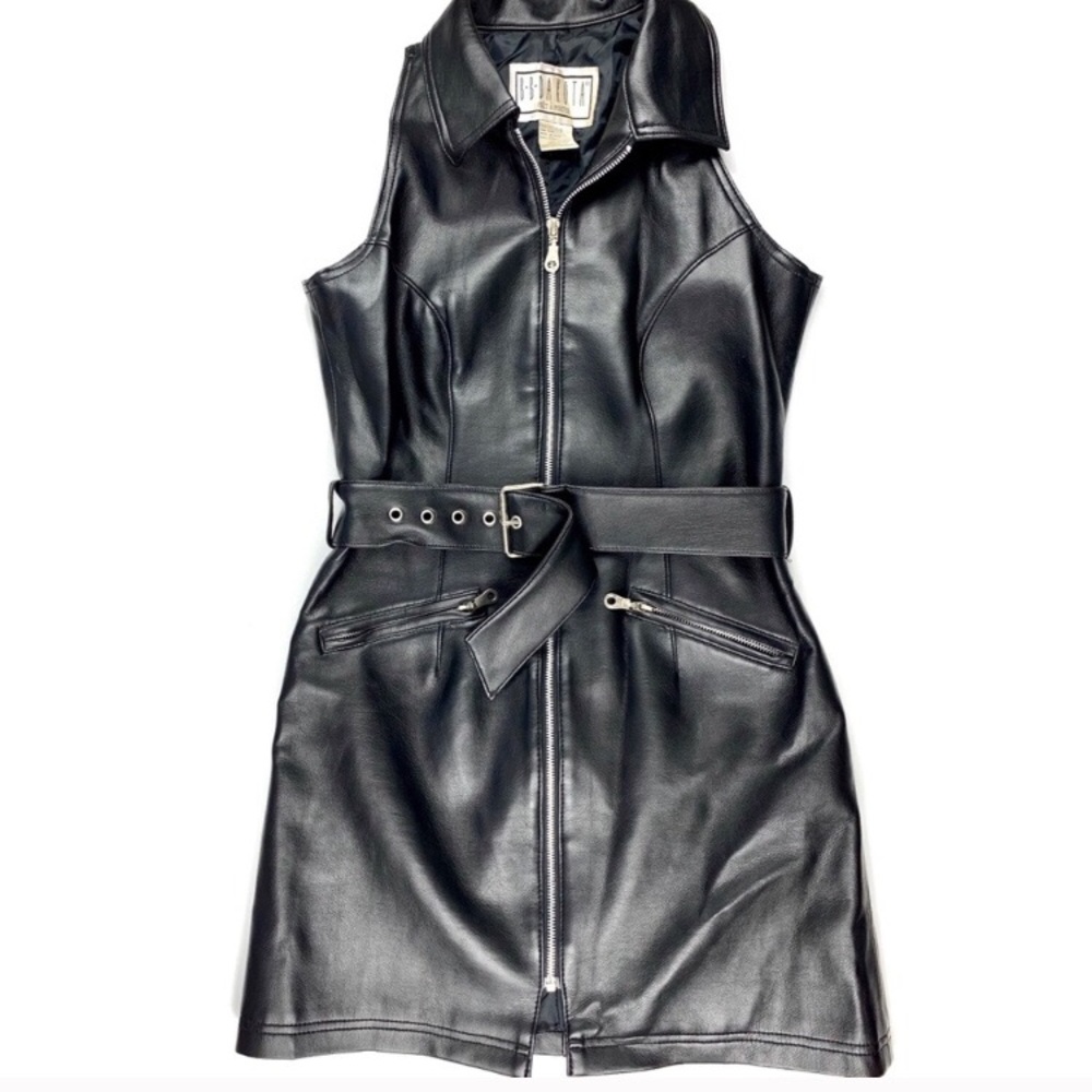 BB Dakota Faux Leather Dress